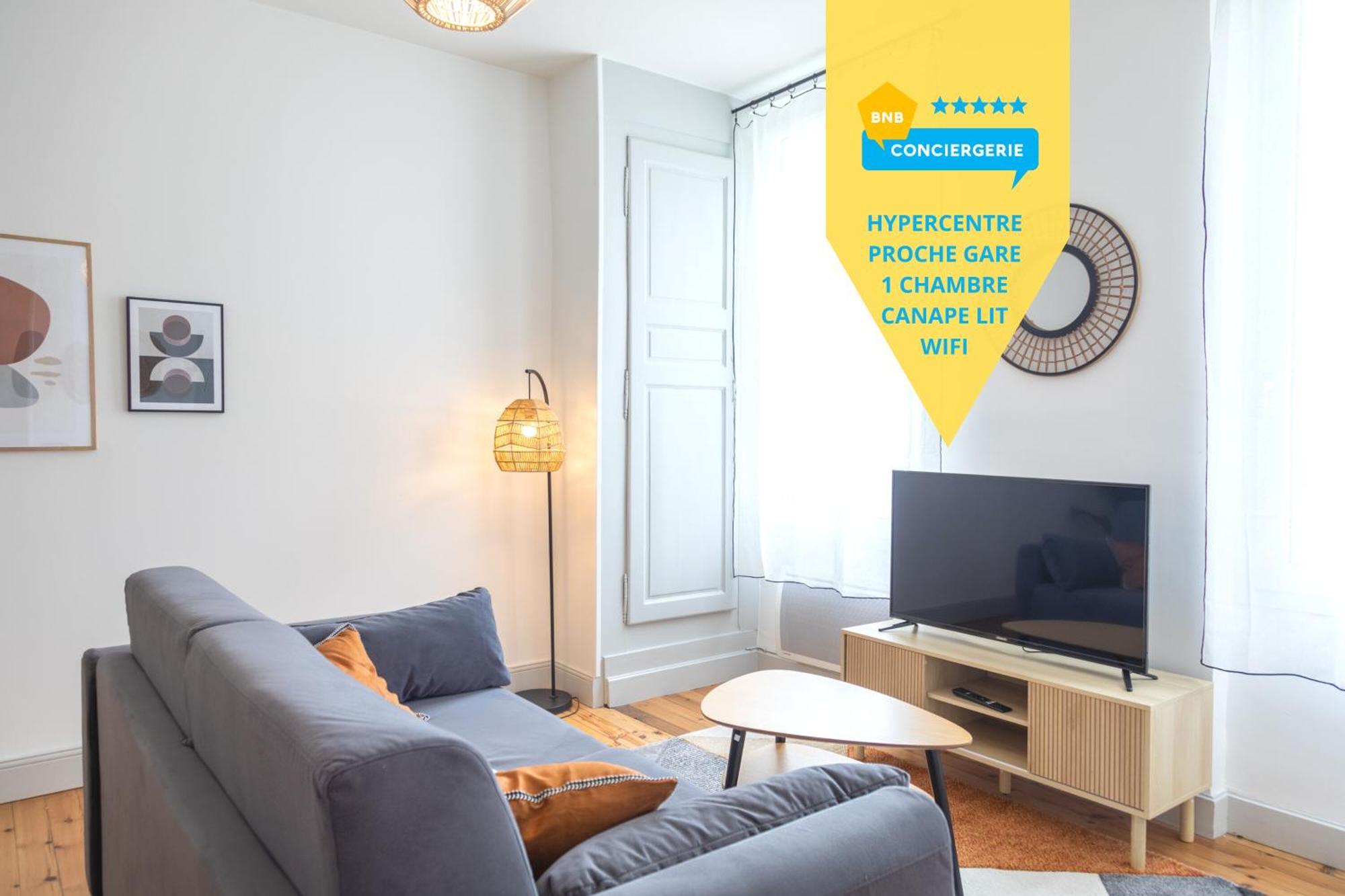 Le Cosy Magnifique T2 Neuf Centre Gare 800 M